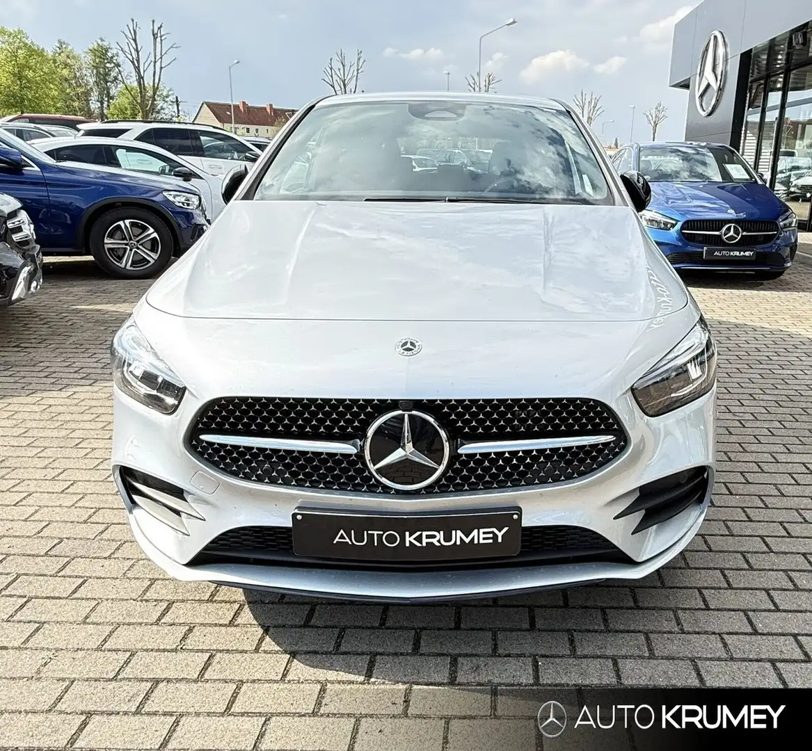 Mercedes-Benz B 250 e AMG Line+Night+Totwinkel+LEDNavi/Styling Silber - 2