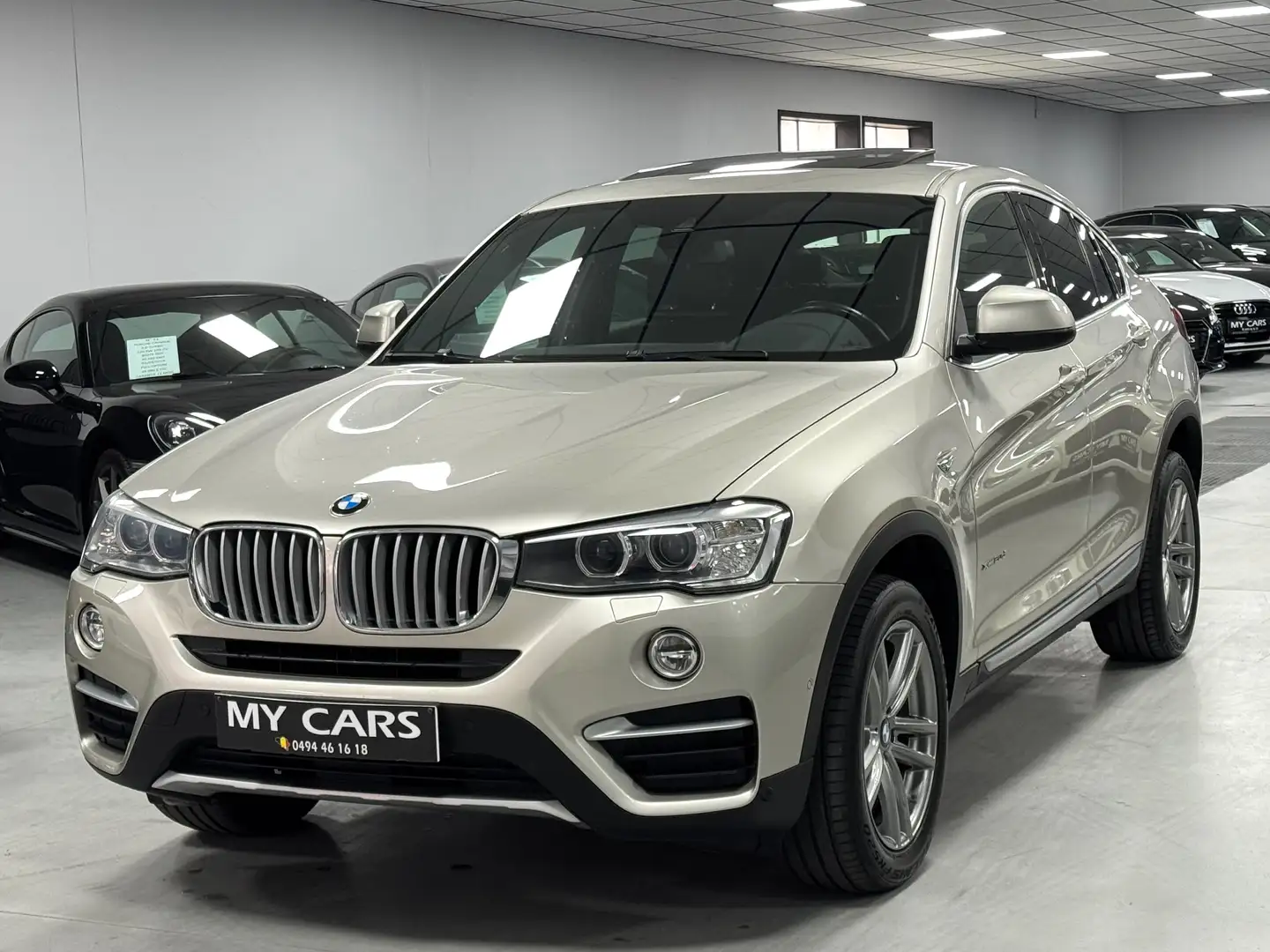 BMW X4 2.0 DASX 163 Cv Full Options Garantie 1An Grijs - 1