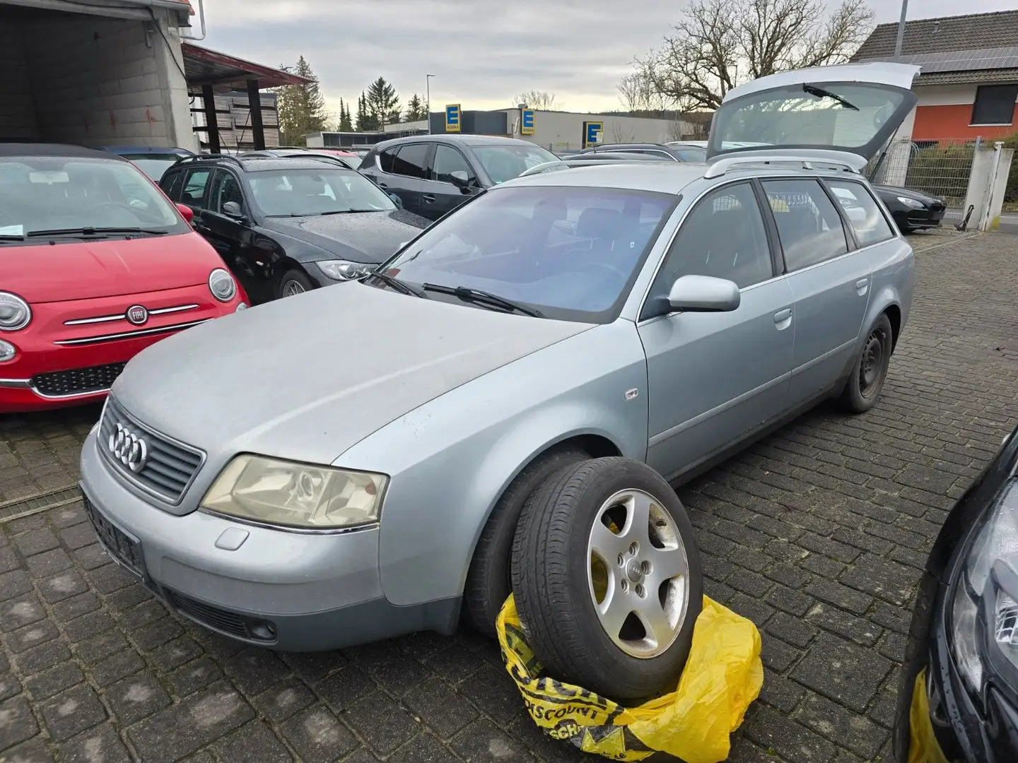 Audi A6 2.4 Tüv Leder X Klimatr 2xFuZv  Anhkpl. Sihzg Argent - 1