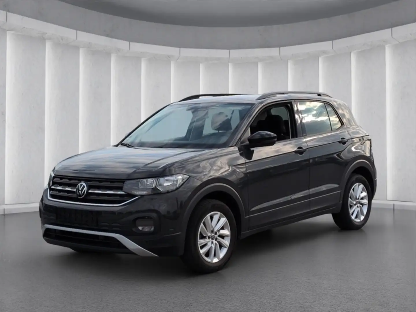 Volkswagen T-Cross Life 1.0TSI*SHZ PDCv+h Spurass Bluet DAB Grau - 2