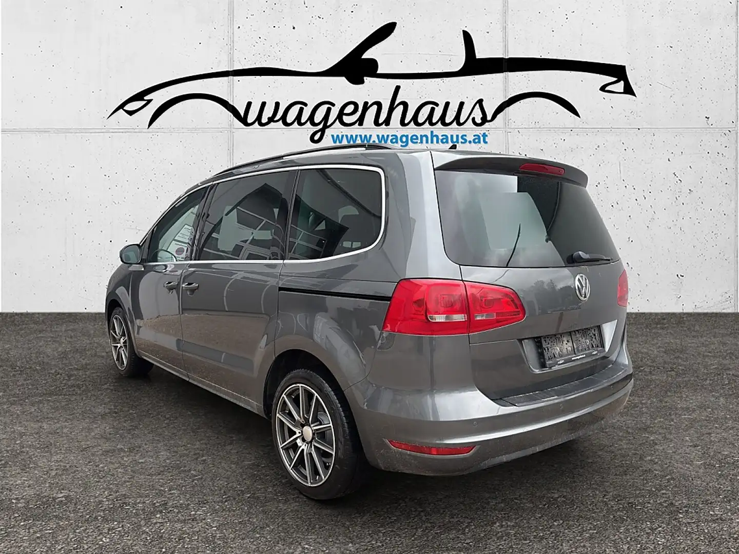 Volkswagen Sharan Karat 2,0 TDI, Navi, Kamera, Servicegepflegt Grau - 2