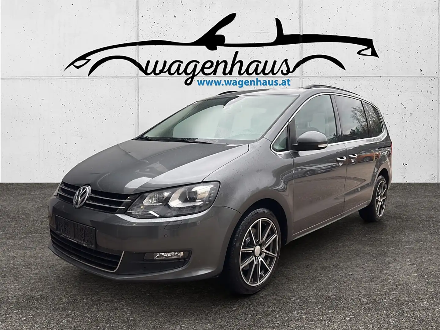 Volkswagen Sharan Karat 2,0 TDI, Navi, Kamera, Servicegepflegt Grau - 1
