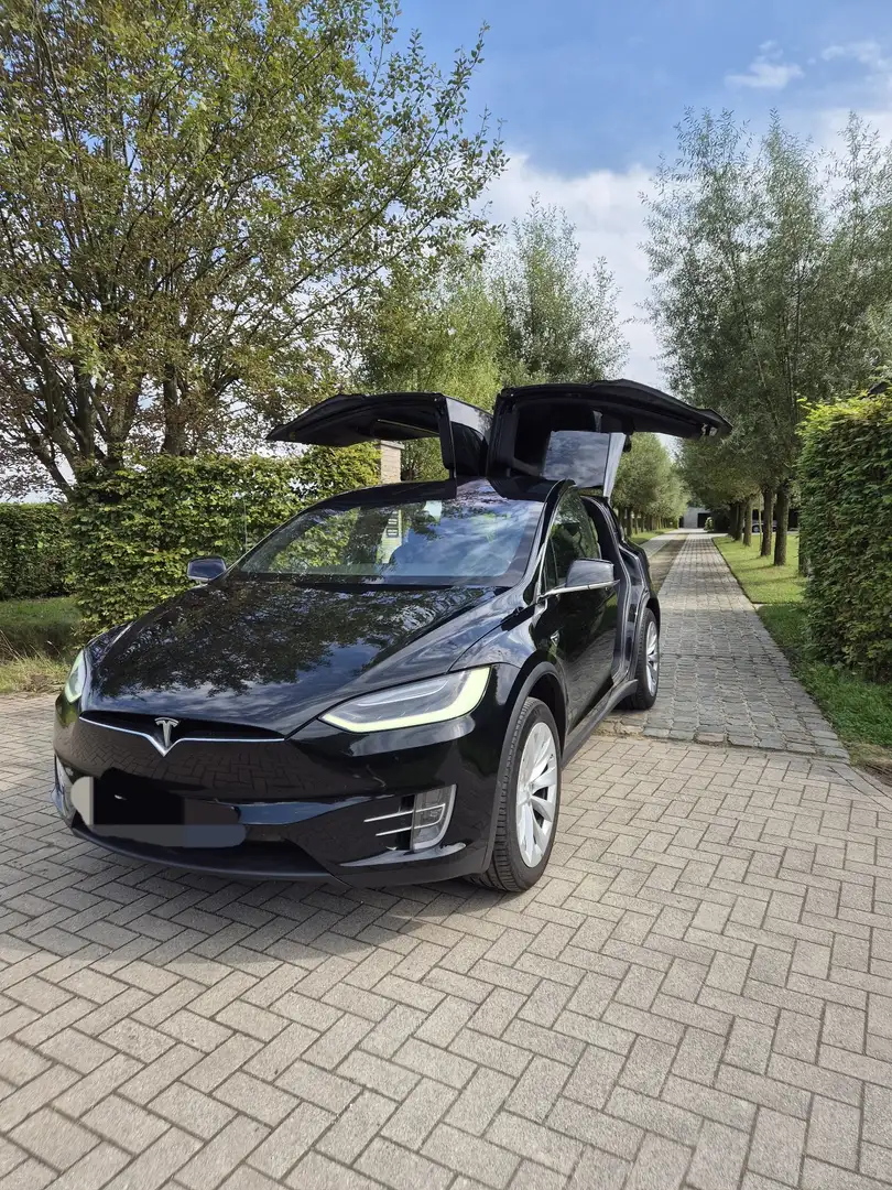 Tesla Model X 75D AWD | 6-seater | perfecte staat Noir - 1