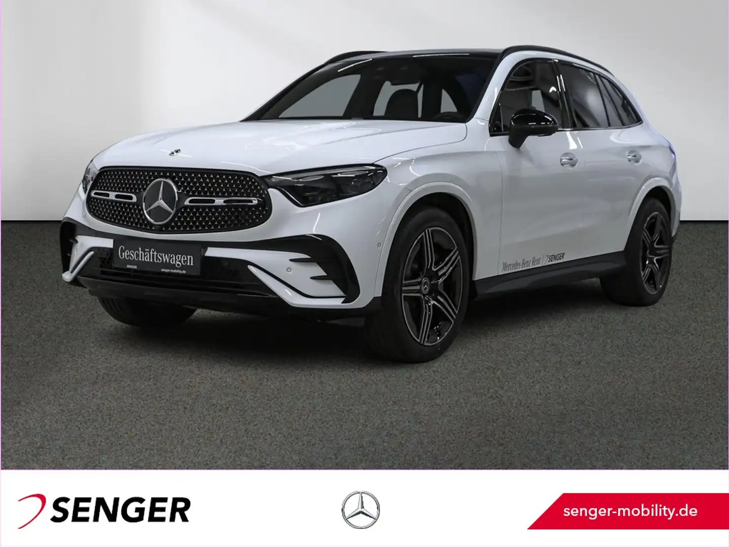 Mercedes-Benz GLC 450 d 4M AMG Digital-Light Pano 360°-K. AHK Blanc - 1