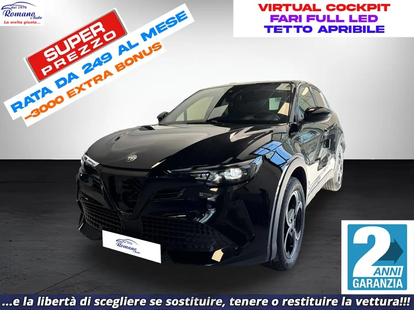 Alfa Romeo Junior 1.2 136 CV Hybrid eDCT6 Speciale Nero - 1