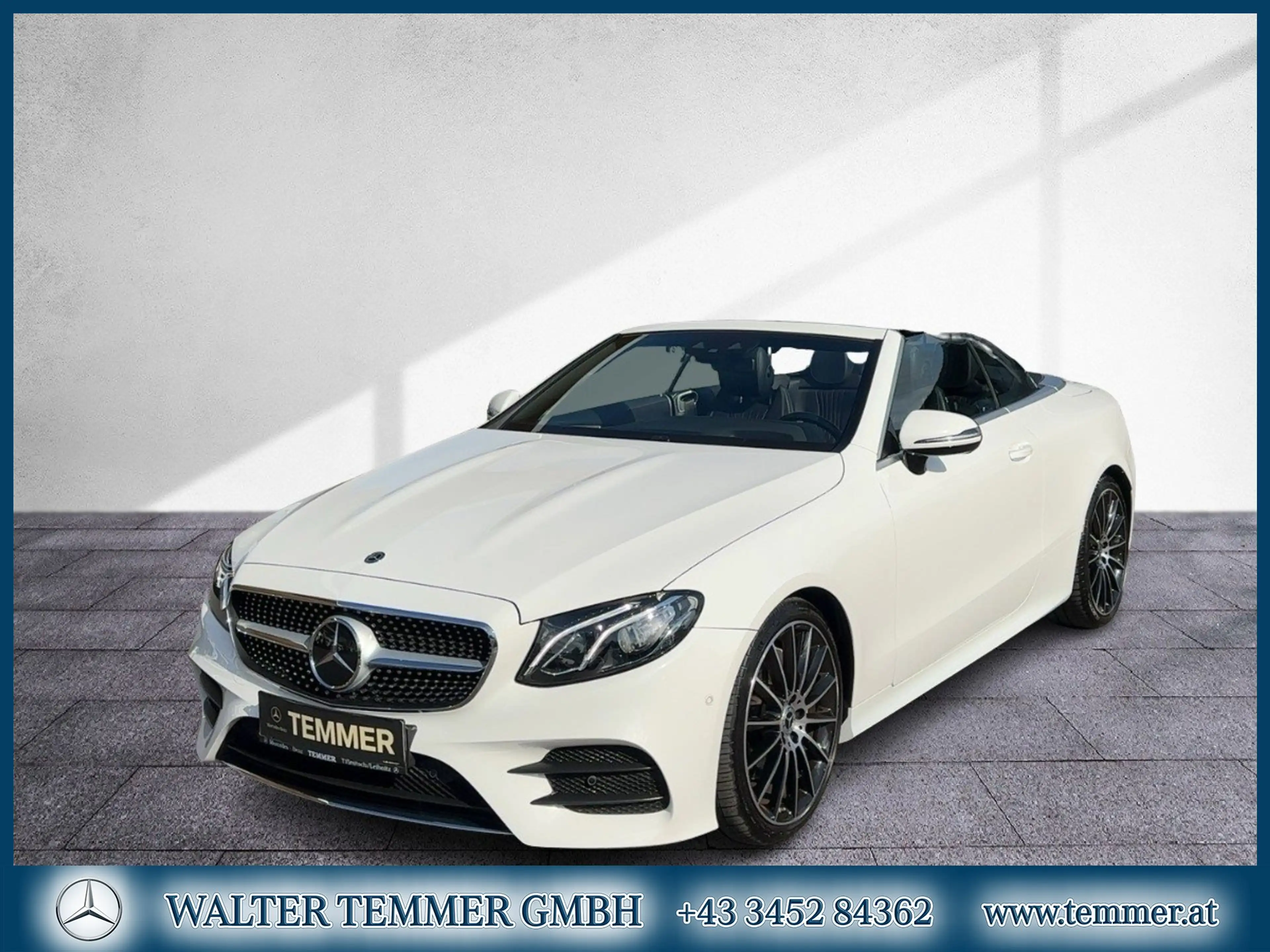 Mercedes-Benz E 220 d Cabriolet AMG-Line LED DISTR HeadUp Burme