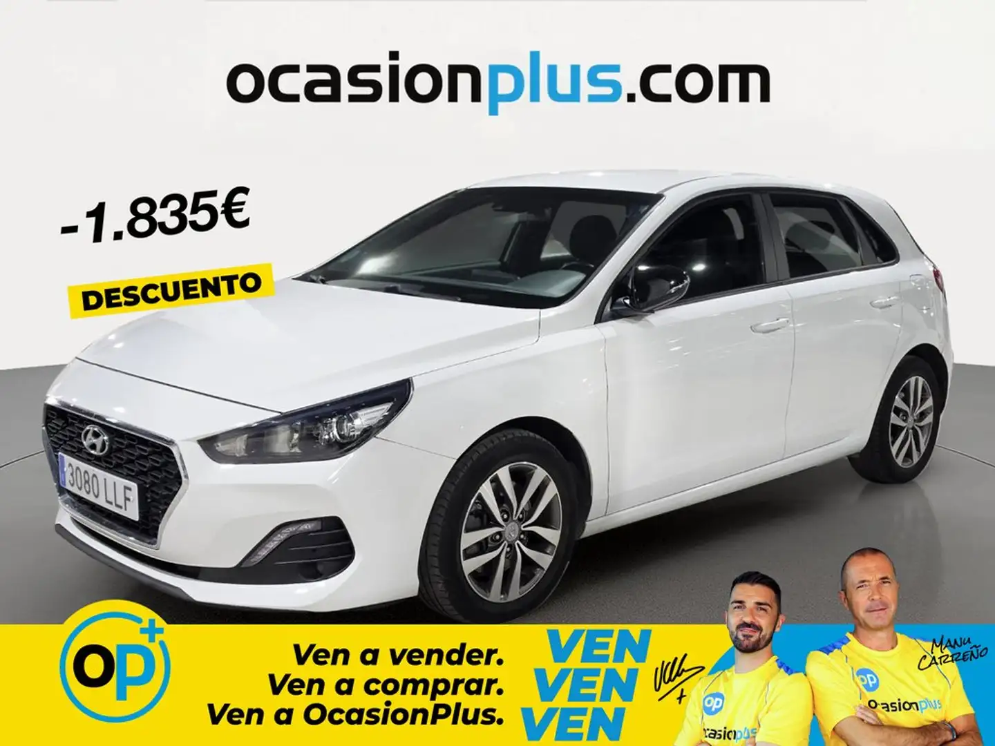 Hyundai i30 1.6CRDi Klass 95 Blanco - 1