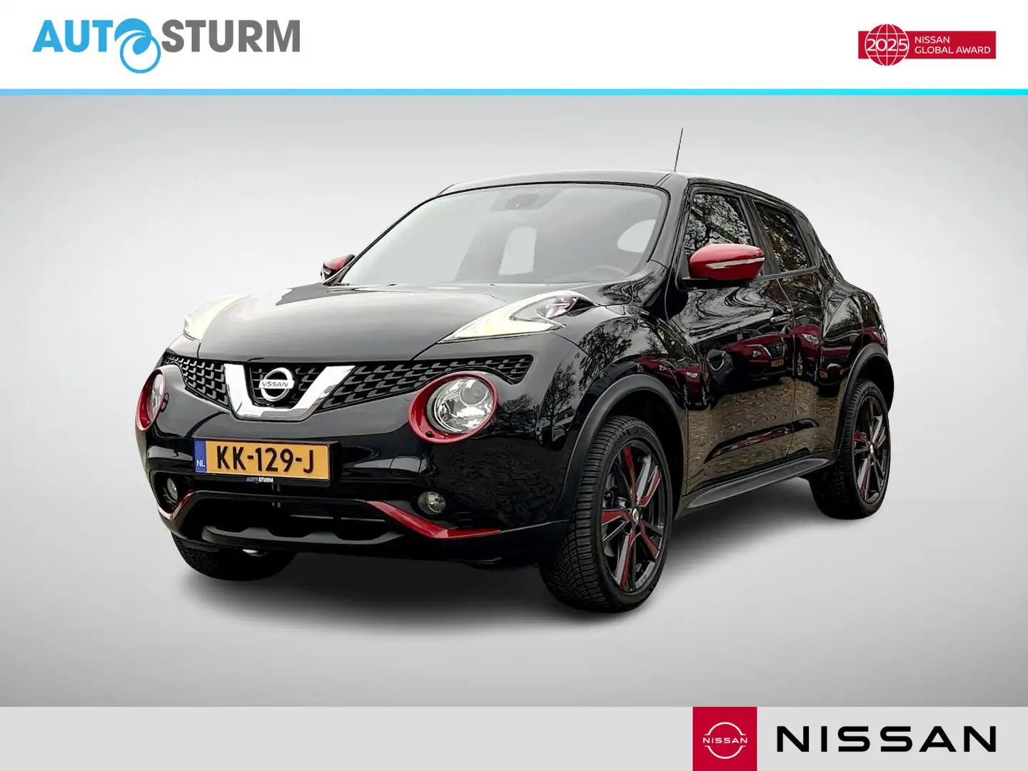 Nissan Juke 1.2 DIG-T S/S N-Vision Zwart - 1