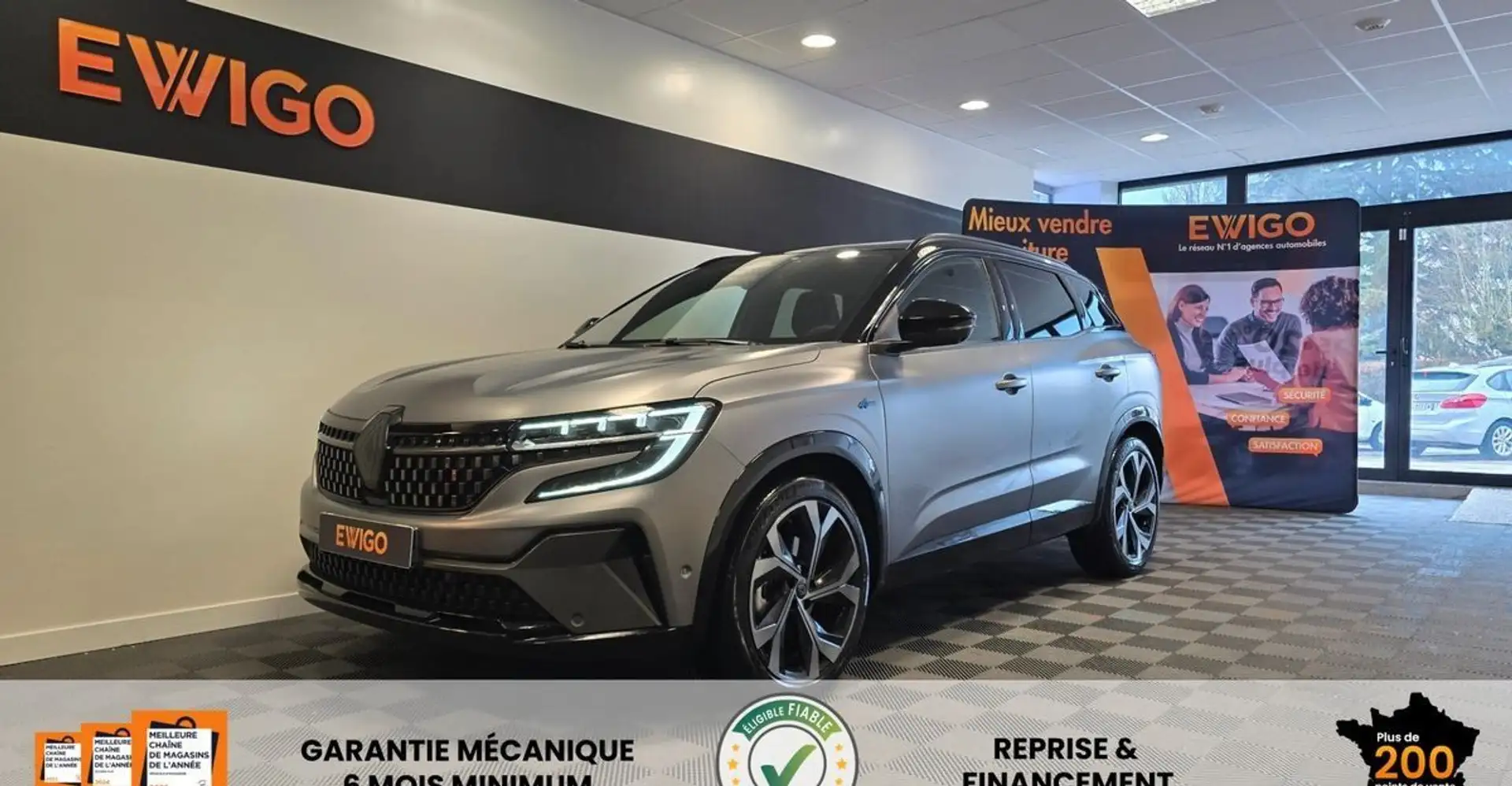 Renault Austral 1.2 e-tech 200h 130 full-hybrid hybrid 1.7kwh iconic esprit alpine %2B pack hiver toit pano mate Grau - 1