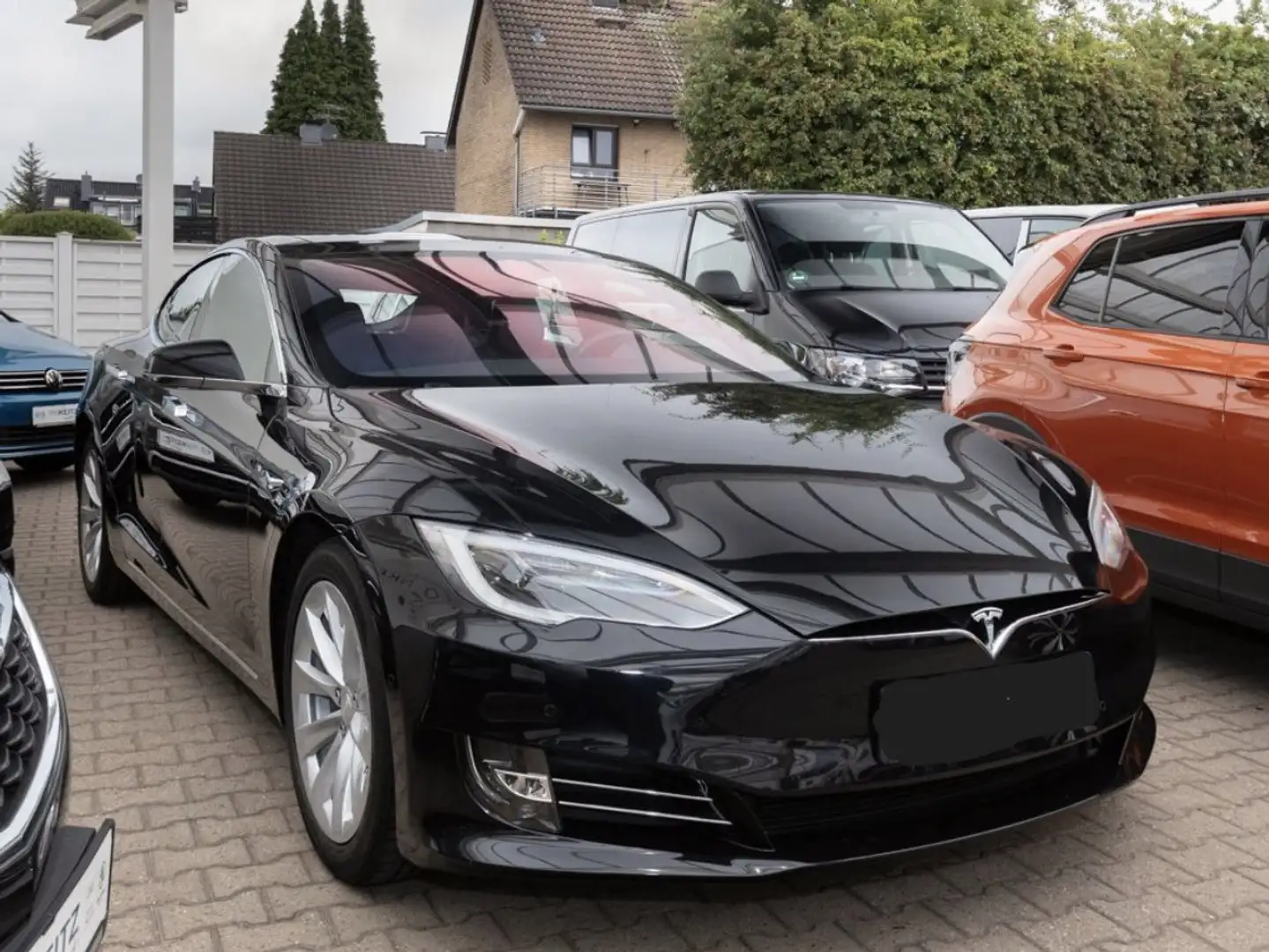 Tesla Model S Model S 75 Schwarz - 1