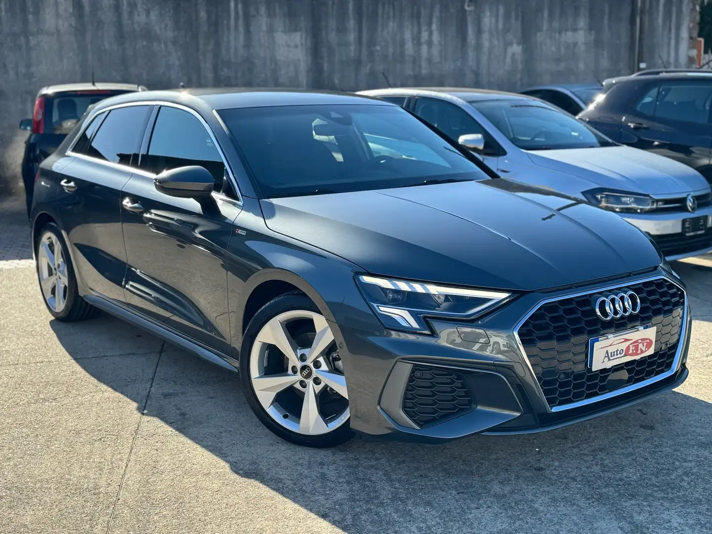 Audi A3 A3 Sportback 30 2.0 tdi S line edition s-tronic Grigio - 2