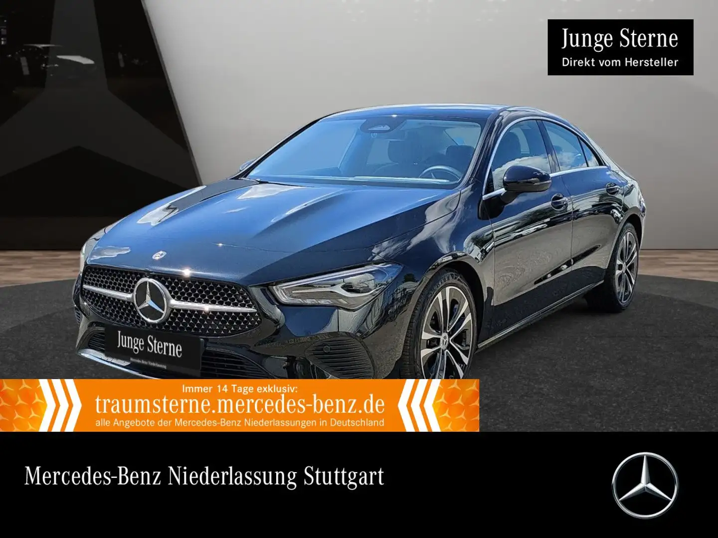 Mercedes-Benz CLA 180 PROGRESSIVE+LED+KAMERA+7G Zwart - 1