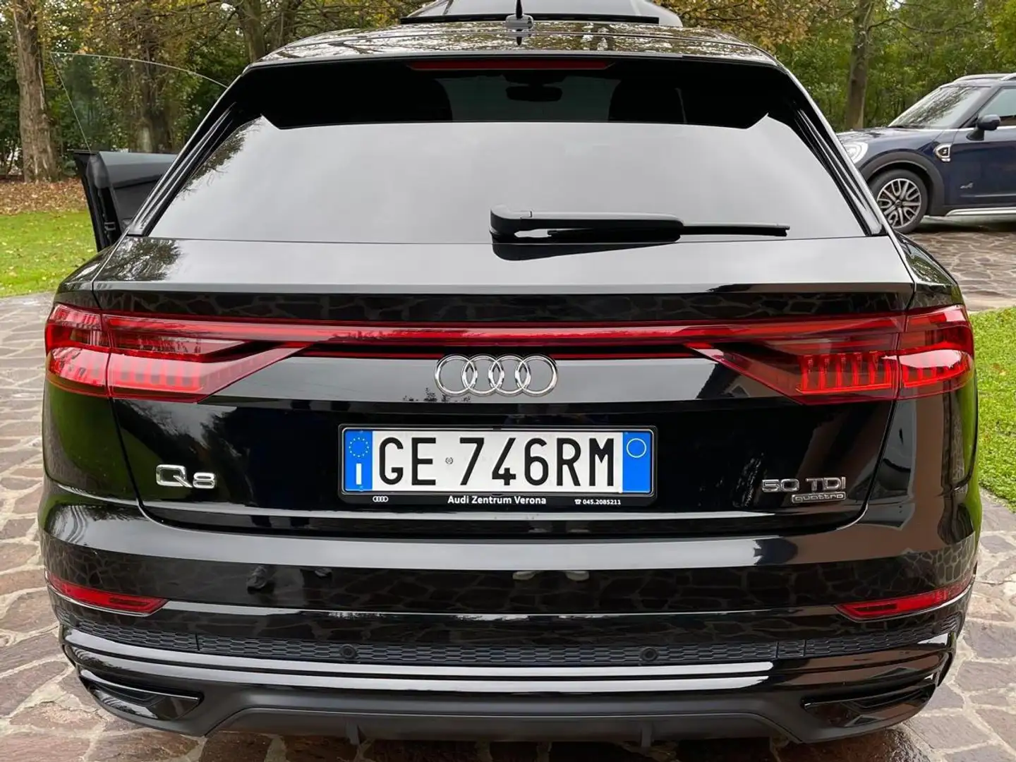 Audi Q8 50 3.0 tdi mhev BOLLI PAGATI 01/2026 Nero - 1