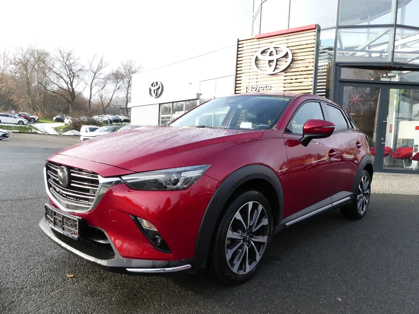 Mazda CX-3 2.0 SKYACTIV-G 121 Sports-Line ACC+LED+Navi Rouge - 2