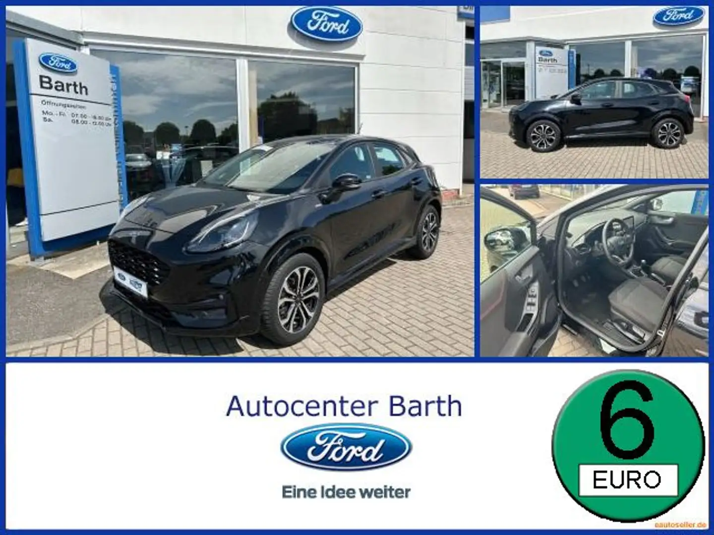 Ford Puma 1.0 EcoBoost ST-Line LED PDC Winter-Paket Nero - 1