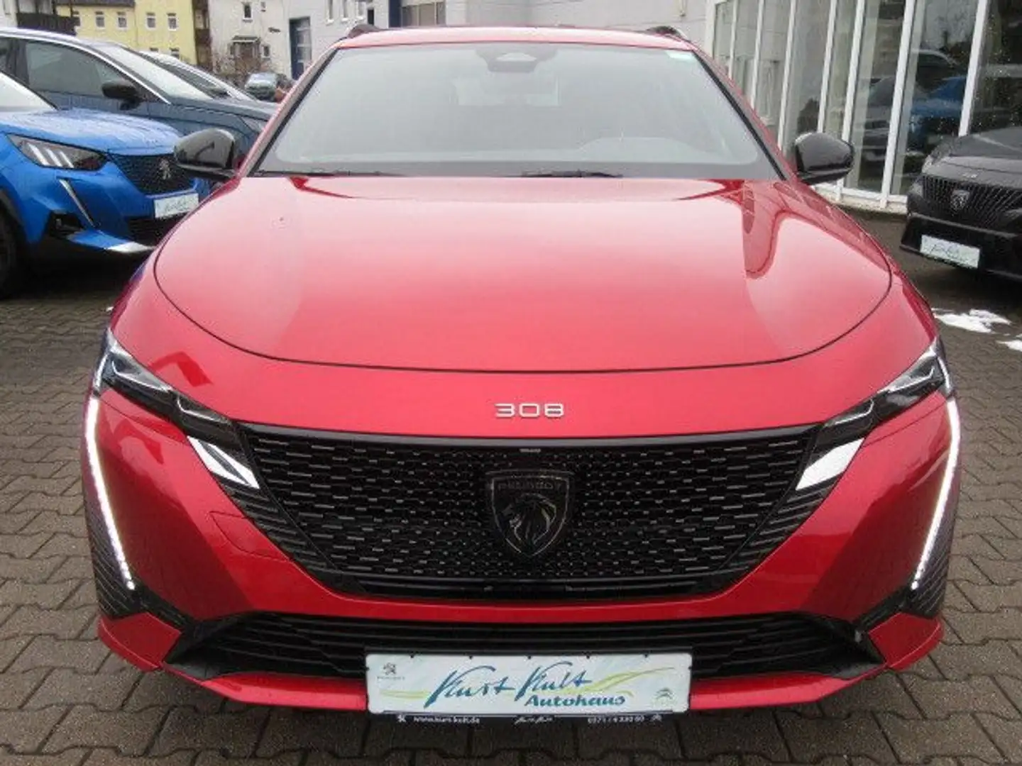 Peugeot 308 SW GT PT 130 EAT8*Scheibenheiz.*Matrix-LED* Rouge - 2
