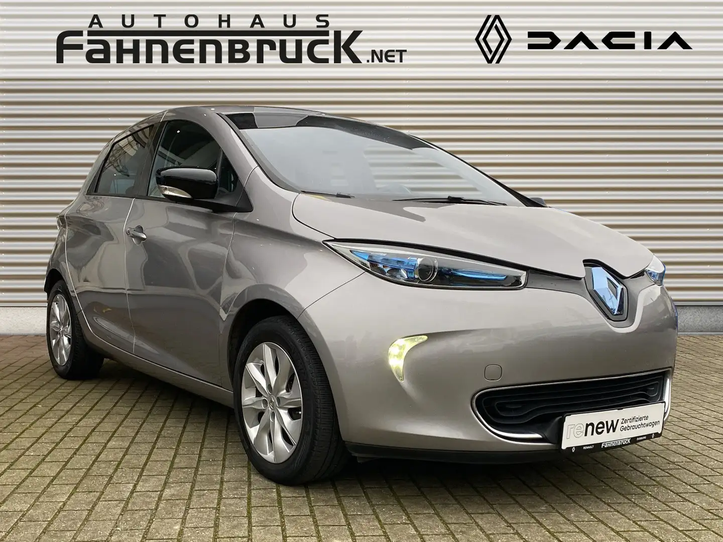 Renault ZOE Intens 22kWh Batteriemiete  PDC Rückfahrkam. Grau - 2