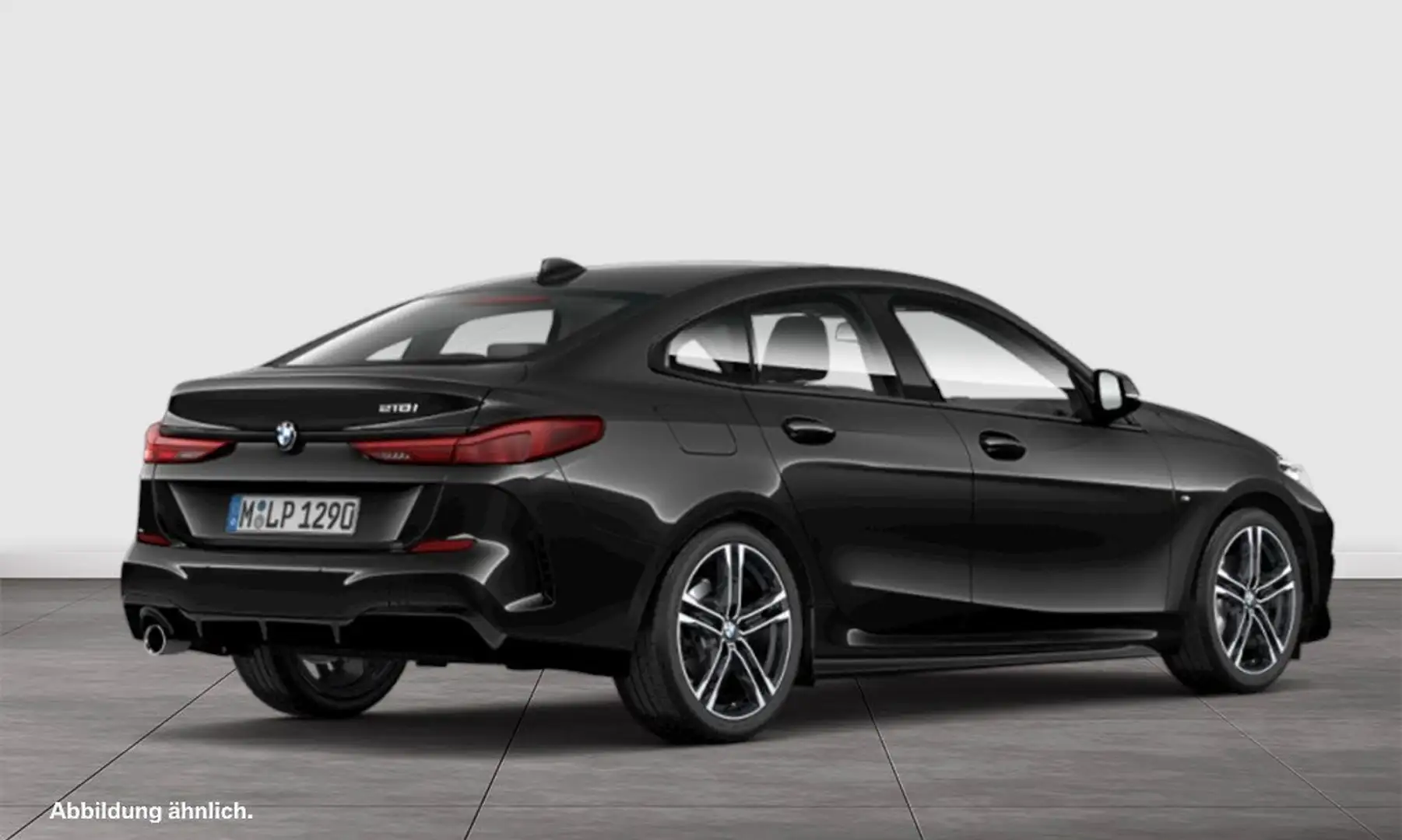 BMW 218 i M SPORT+AUT+SHZ+LC PROF Noir - 2