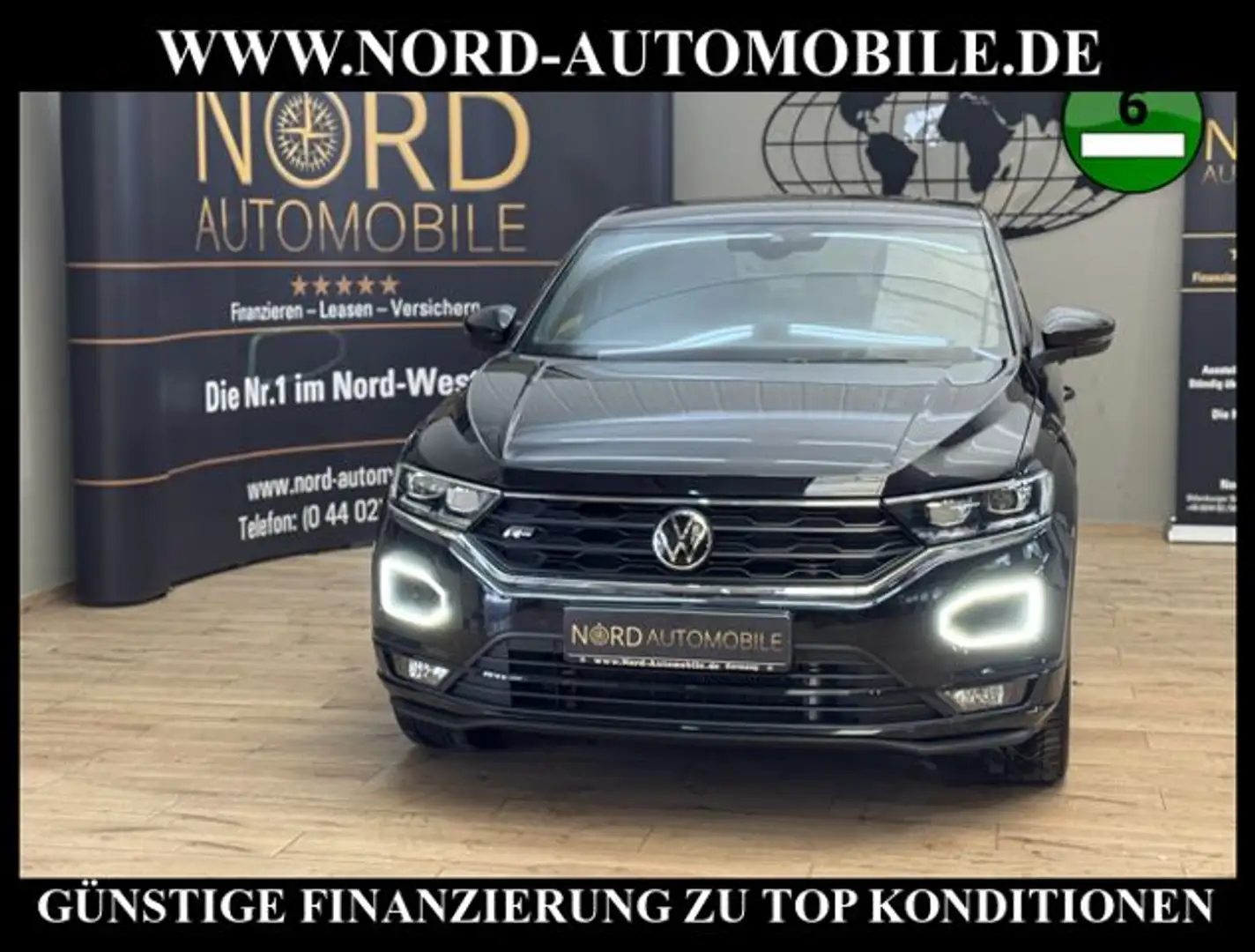 Volkswagen T-Roc R-Line 1.5 TSI DSG Dig.Cockpit/Navi/LED/18 R-Line Schwarz - 1