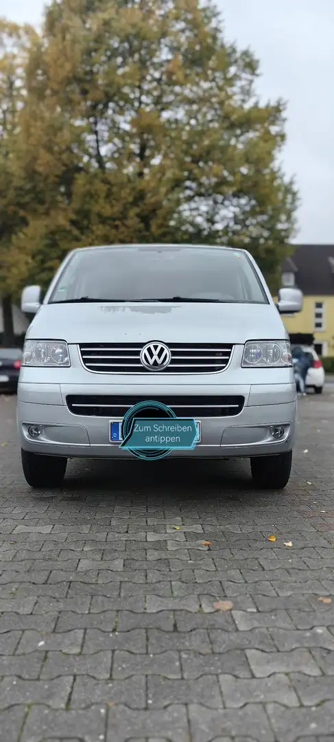 Volkswagen T5 Caravelle 2.5*LANG*TEMPOMAT*LED*Rückfahrkamera*8-Sitze* Grau - 2