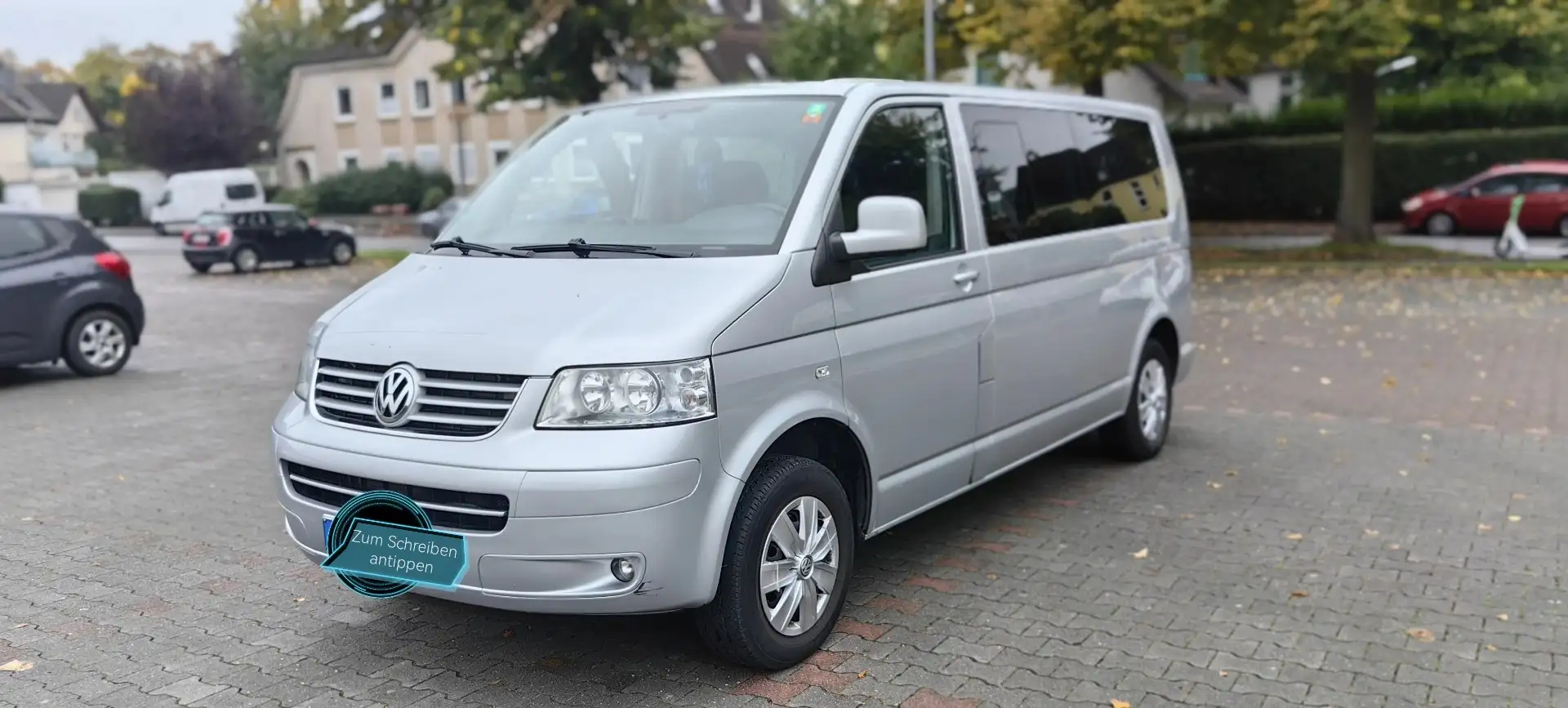 Volkswagen T5 Caravelle 2.5*LANG*TEMPOMAT*LED*Rückfahrkamera*8-Sitze* Grau - 1