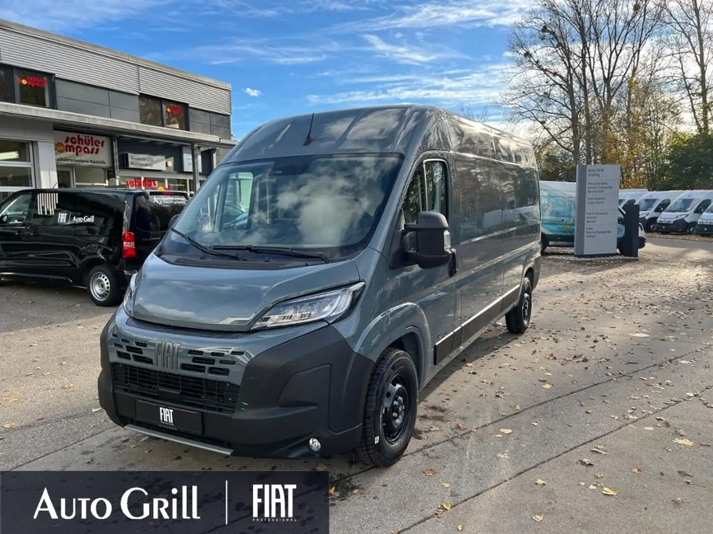 Fiat Ducato 35 L3H2 Navi RüKa CarPlay Allwetter LED Grau - 1