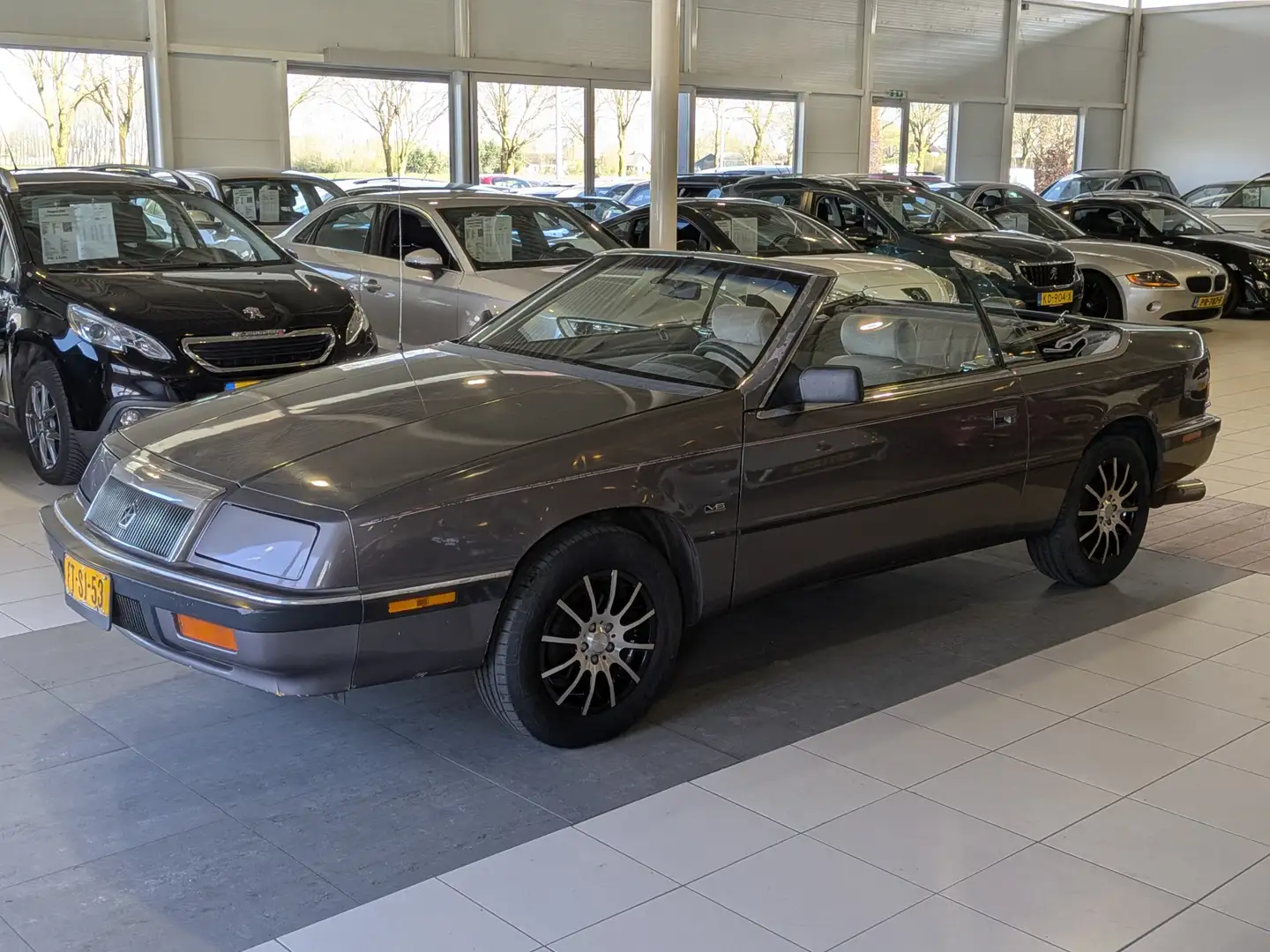 Chrysler Le Baron LeBaron 3.0i V6 Convertible Automaat Airco, Stuurb Gris - 2