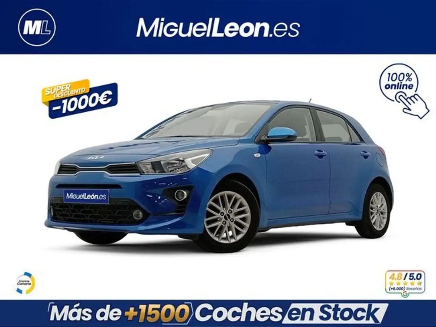 Kia Rio 1.2 DPi Concept 84 Azul - 1