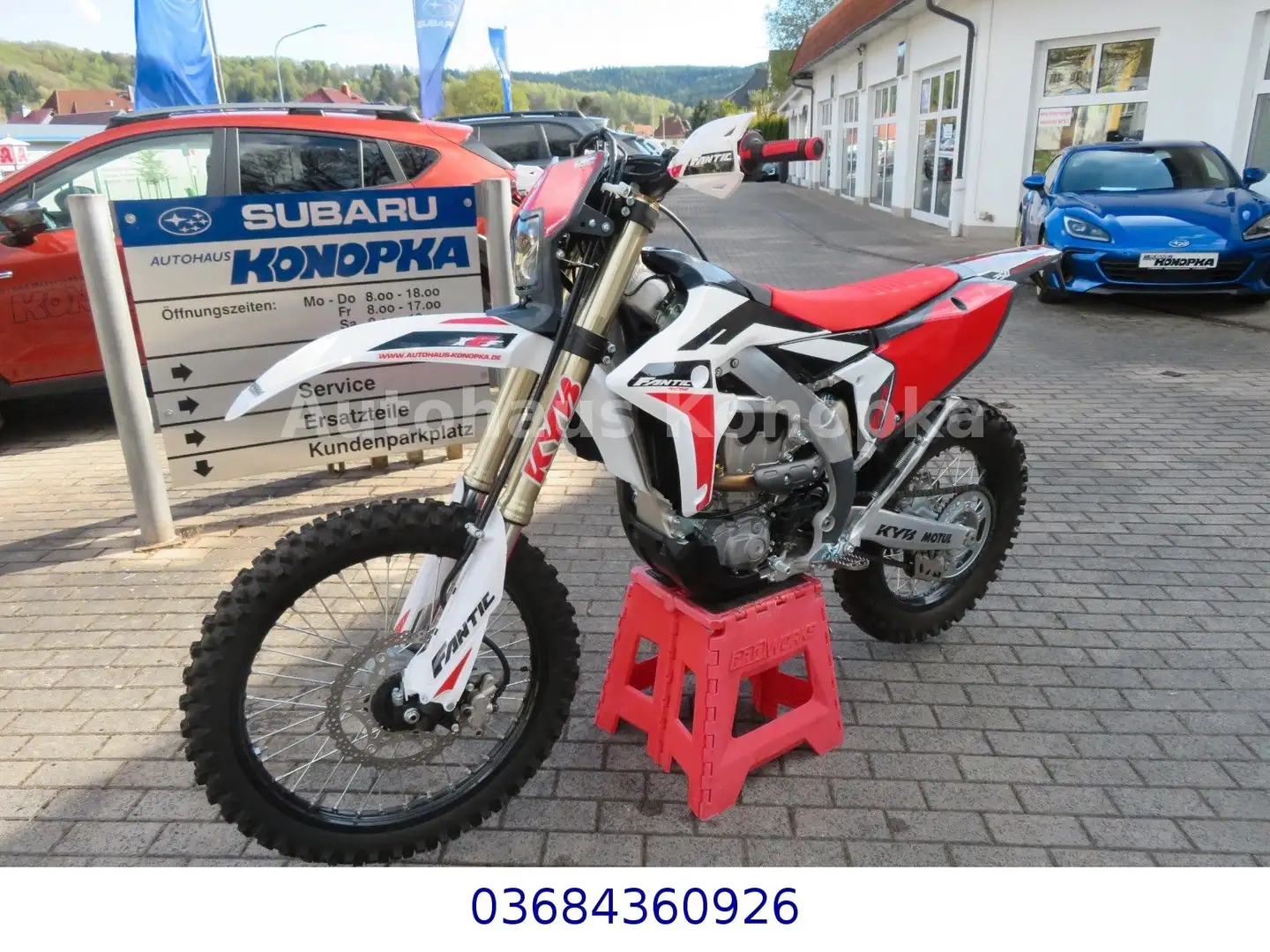 Fantic XEF 250 wie neu 1 Betriebsstunde Finanz.4,99% Weiß - 1
