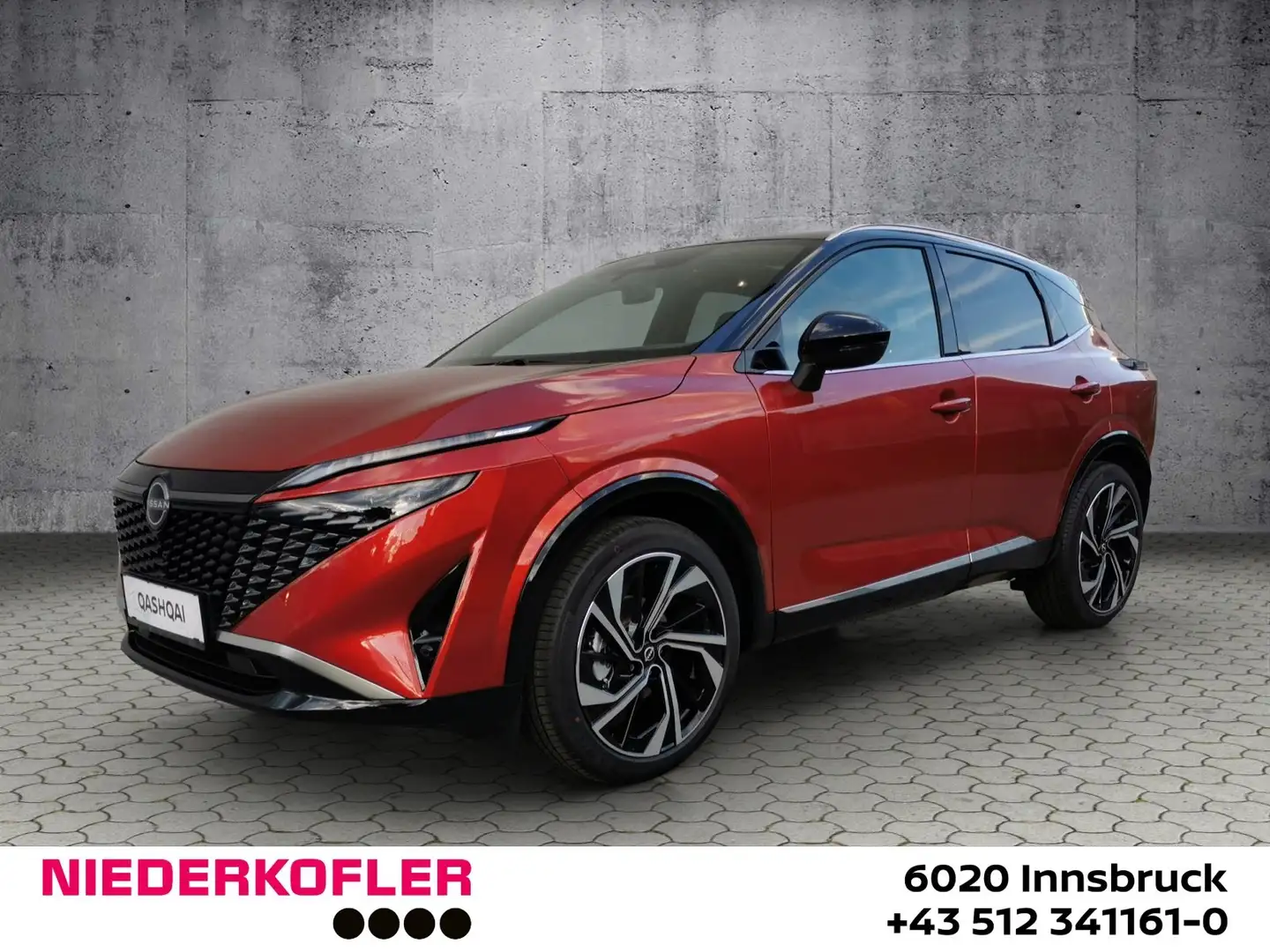 Nissan Qashqai 1,3 DIG-T MHEV 4x4 Tekna Aut. Oranje - 1
