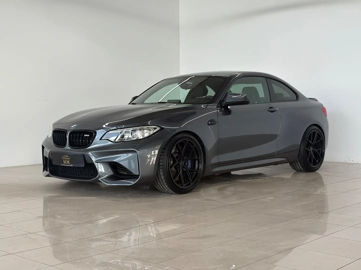 BMW M2 Coupe CARBON DE FZG H&K LED LEDER SHZ NAVI Gris - 2