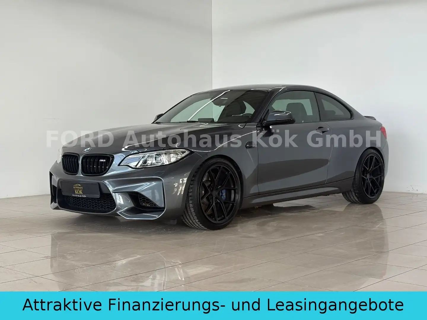 BMW M2 Coupe CARBON DE FZG H&K LED LEDER SHZ NAVI Gris - 1