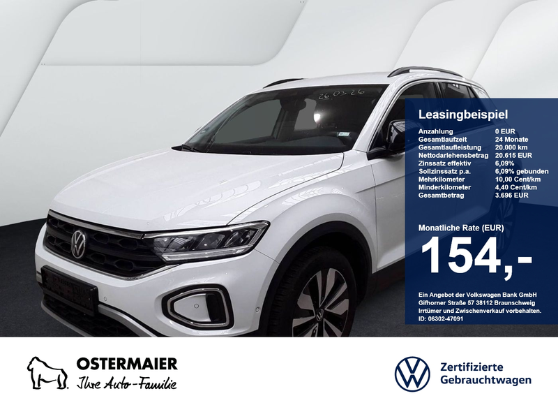 Volkswagen T-Roc GOAL 1.0TSI 116PS ACC.NAVI+VC.2xPDC.LED.APP-C.SHZ