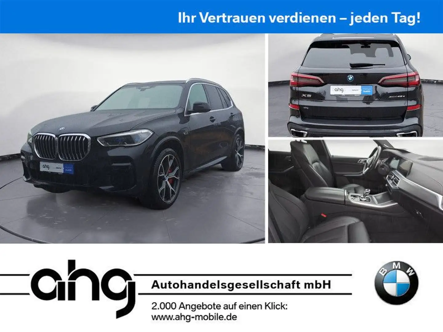 BMW X5 xDrive45e M Sportpaket Innovationsp. Head-Up Schwarz - 1