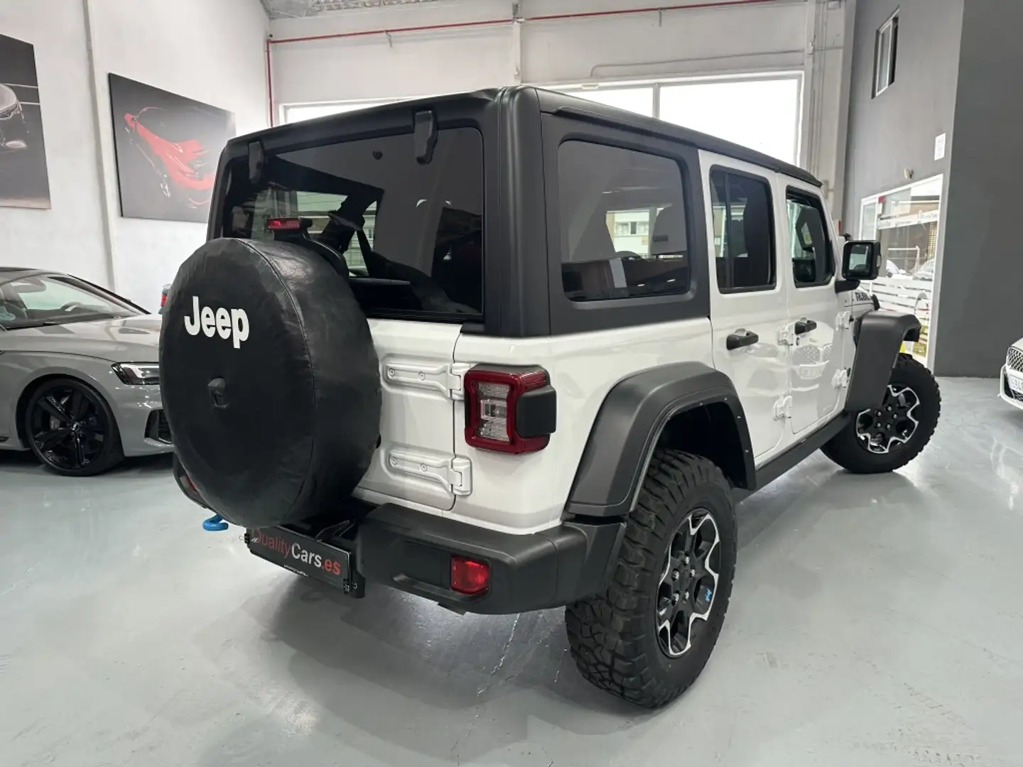 Jeep Wrangler Unlimited 2.0 4xe Rubicon 8ATX 280KW Blanco - 2