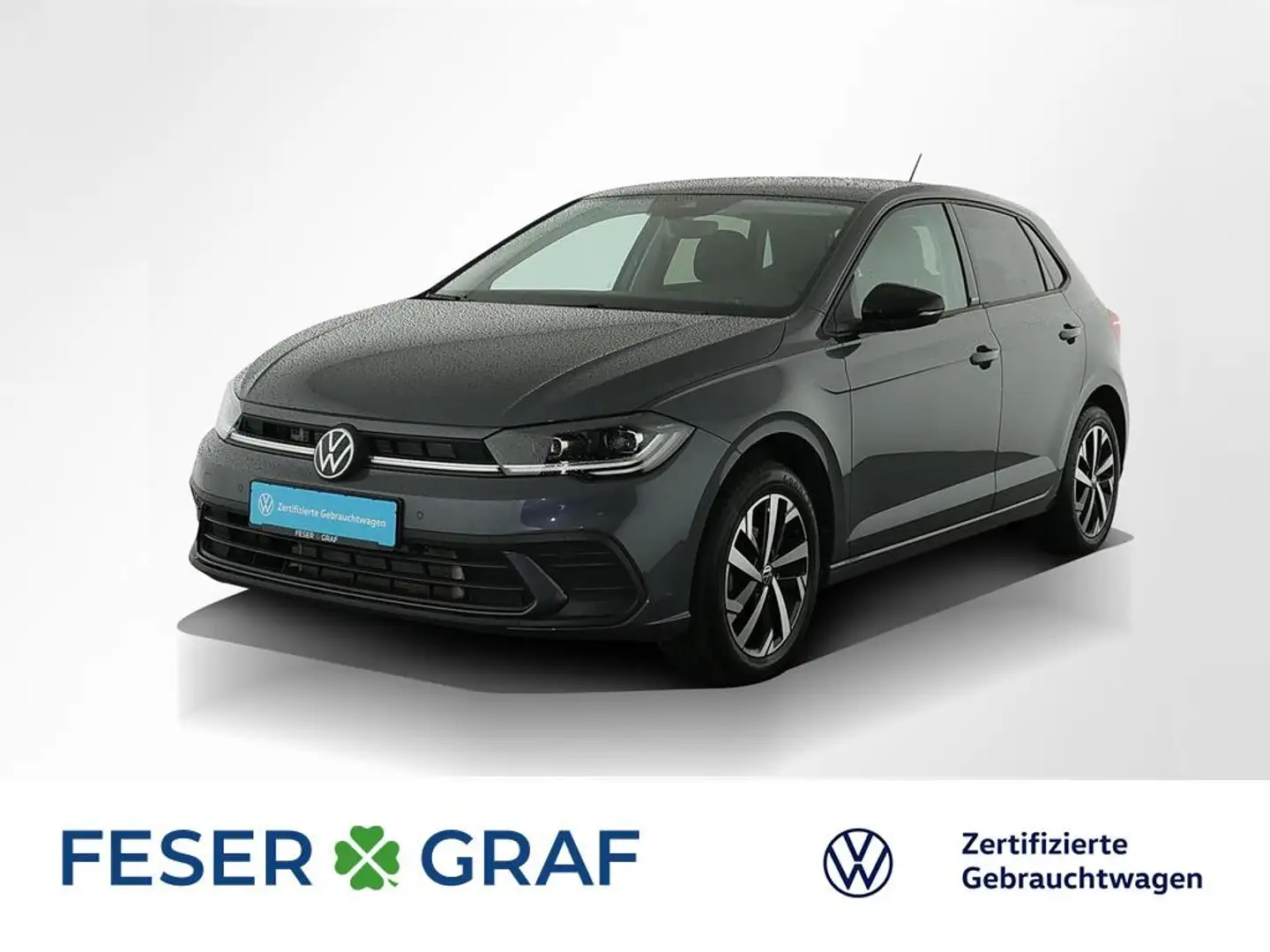 Volkswagen Polo MOVE 1.0 TSI DSG AHK IQ-LED DigiCockpit Grau - 1