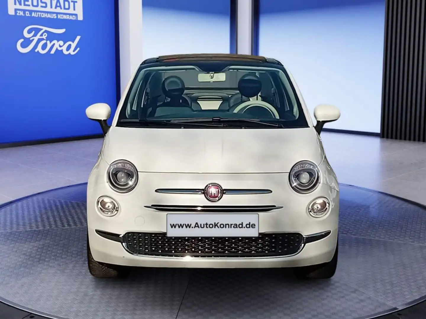 Fiat 500 C 1.0 GSE Hybrid Dolcevita *Allwetter* Weiß - 2