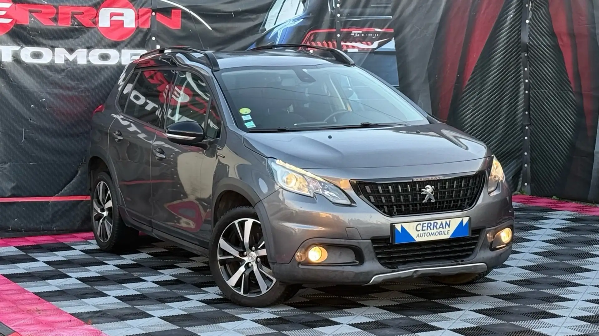Peugeot 2008 1.6 BLUEHDI 120CH GT LINE S\u0026S Gris - 2