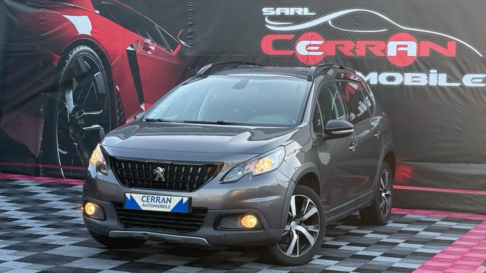 Peugeot 2008 1.6 BLUEHDI 120CH GT LINE S\u0026S Gris - 1