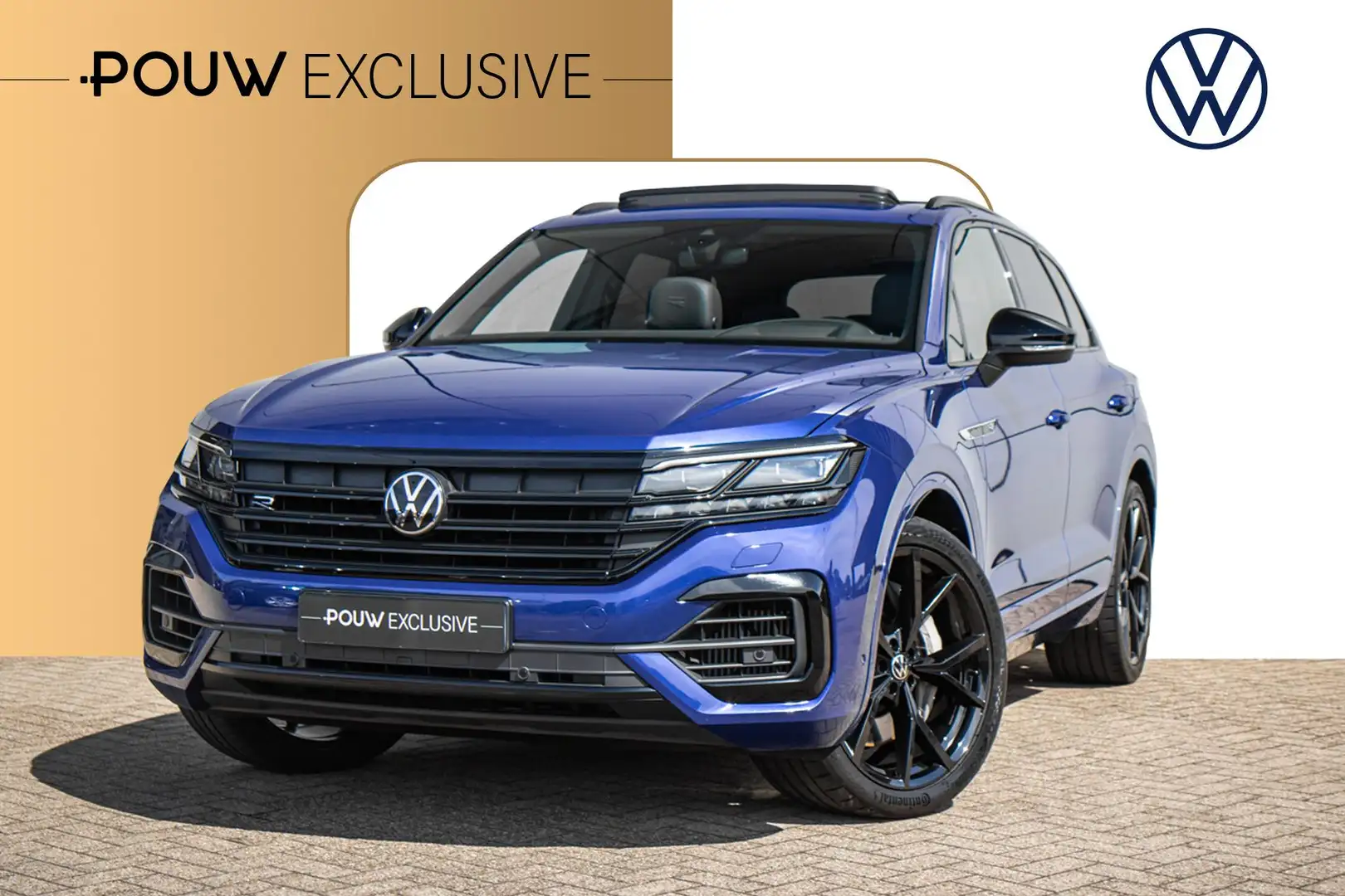 Volkswagen Touareg R 3.0 TSI 462pk 4MOTION | SoH 87% | Panoramadak | Bleu - 1