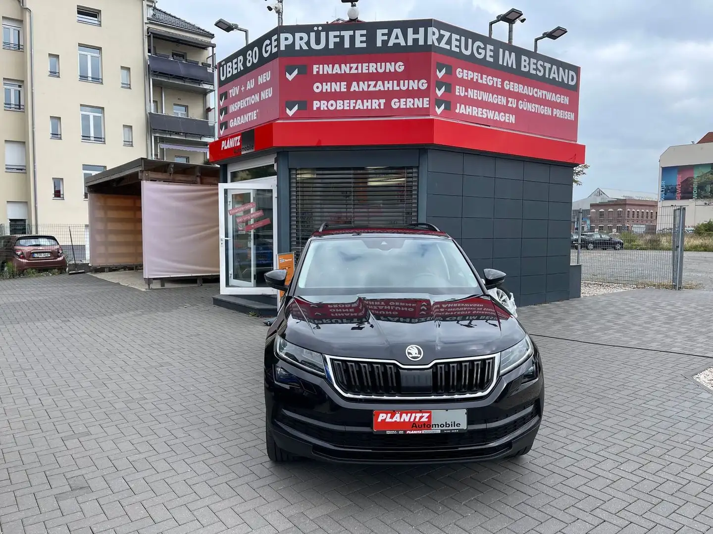 Skoda Kodiaq Soleil 4x4/Navi/DAB/AHK/LED/Tempomat/Bluetooth/ACC Schwarz - 1