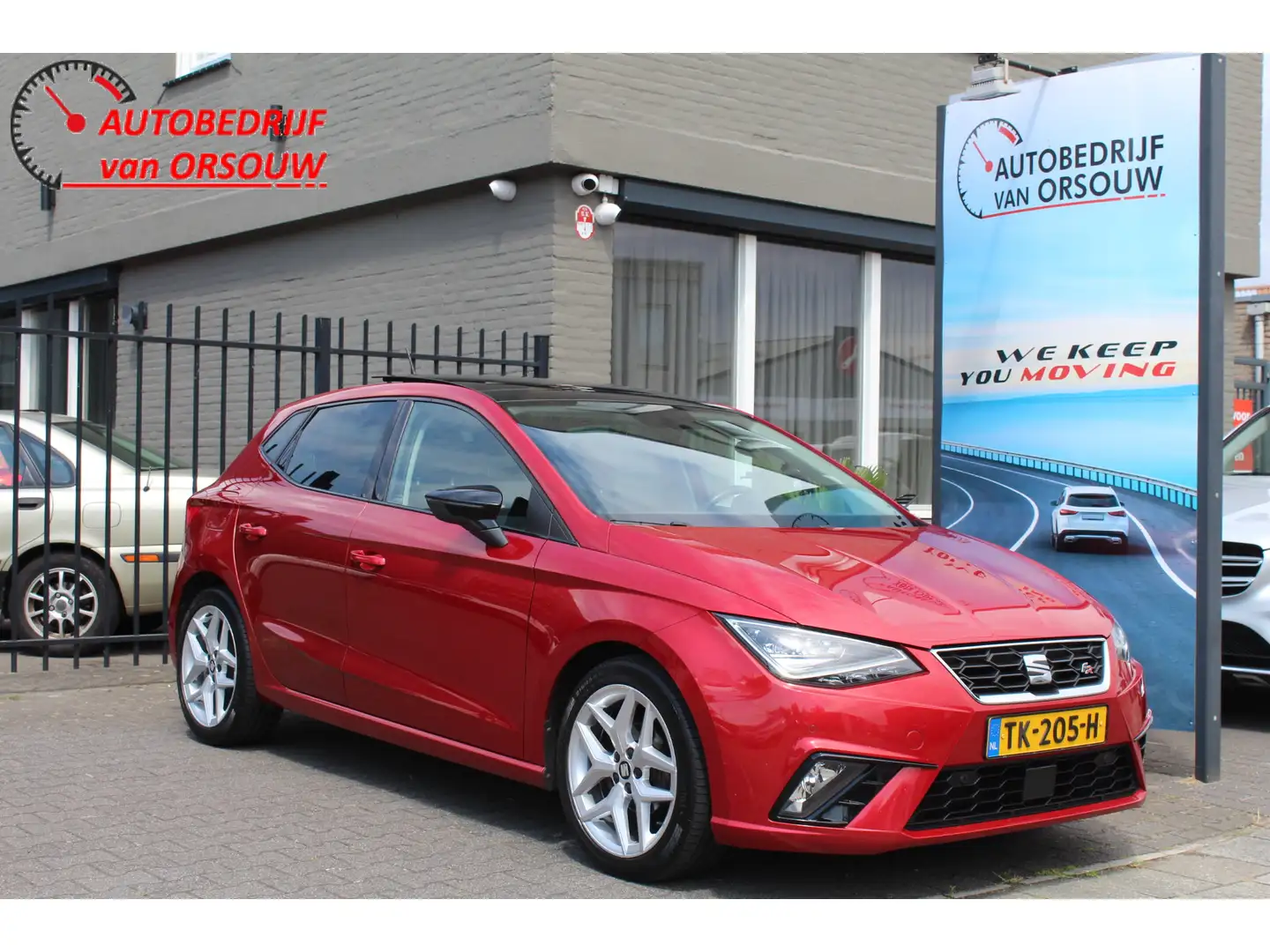 SEAT Ibiza 1.0 TSI FR Night Pakket Panoramadak Nieuw model Le Rood - 1