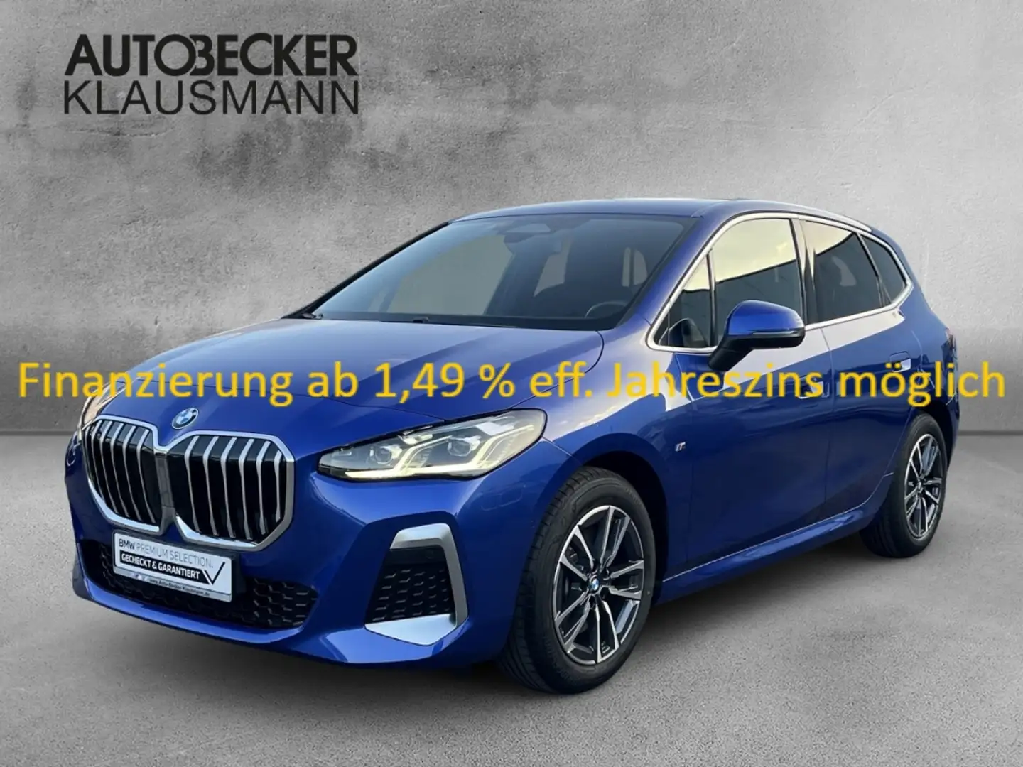 BMW 223 Active Tourer xDRIVE M SPORT AUTOMATIK NAVI AHK KA Blau - 1