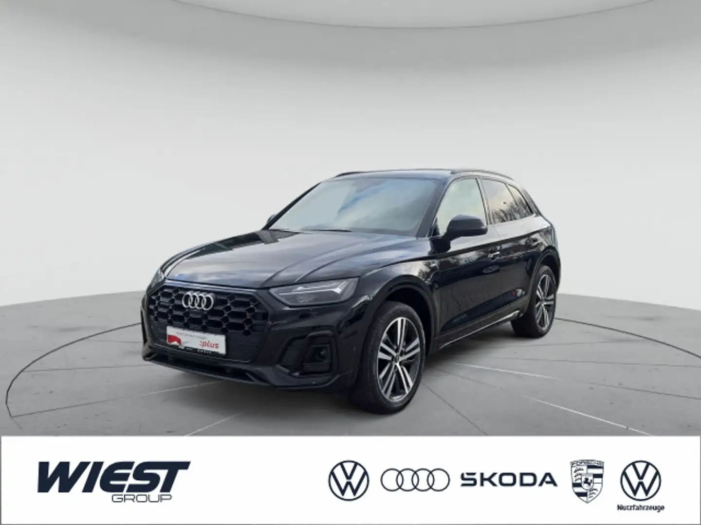 Audi Q5 55 TFSI e qu. S line, AHK/VIRTUAL/PARK ASSIST Schwarz - 1