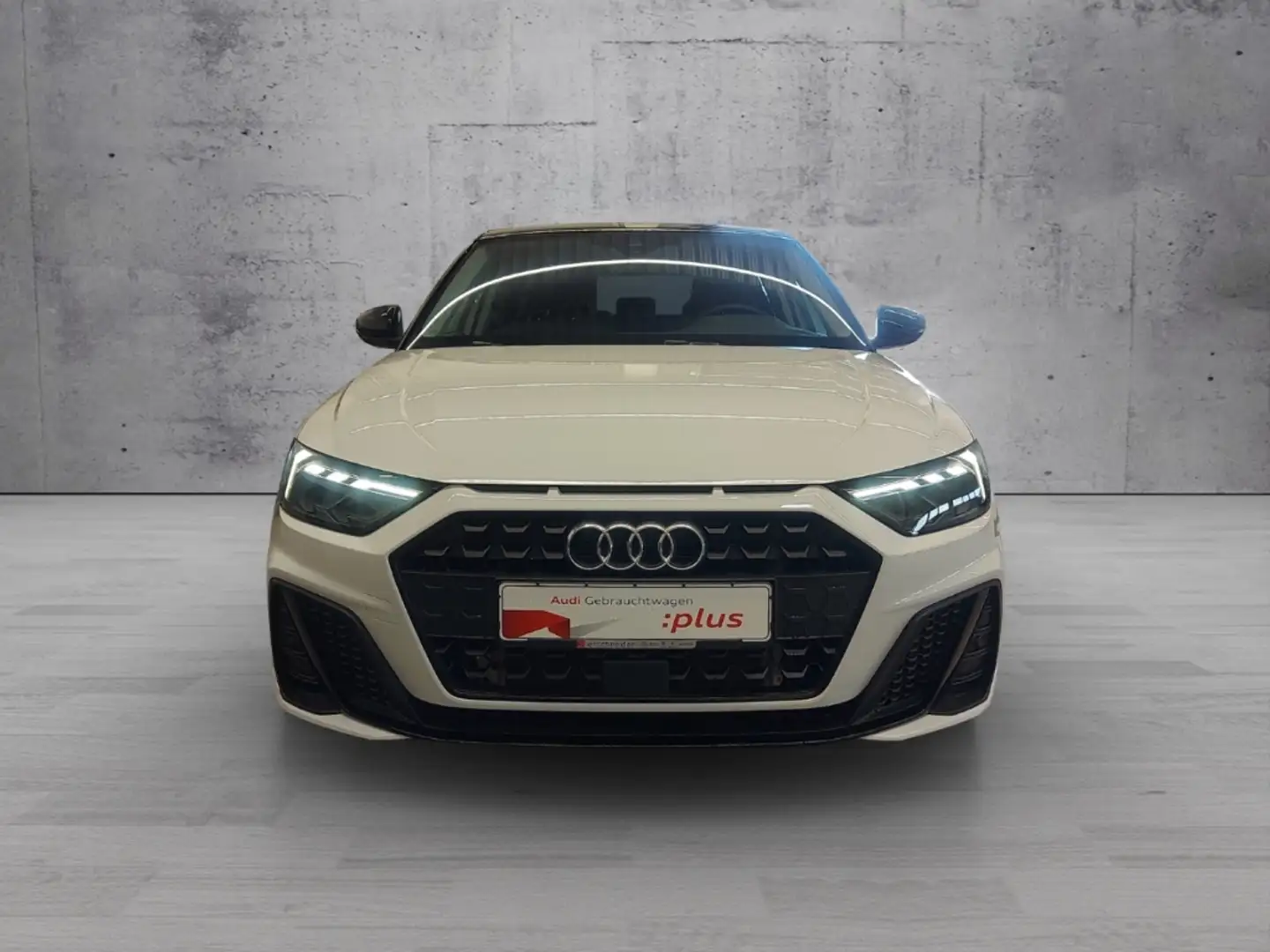 Audi A1 Sportback 25 TFSI S tronic line LED 18 ACC NAVI 5- Weiß - 2