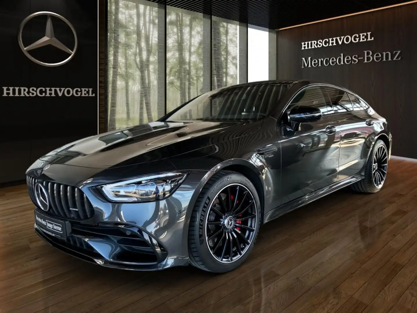 Mercedes-Benz AMG GT 43 4M+ Night+SD+AHK+DISTRON+KEYLESS+MBUX Gris - 1