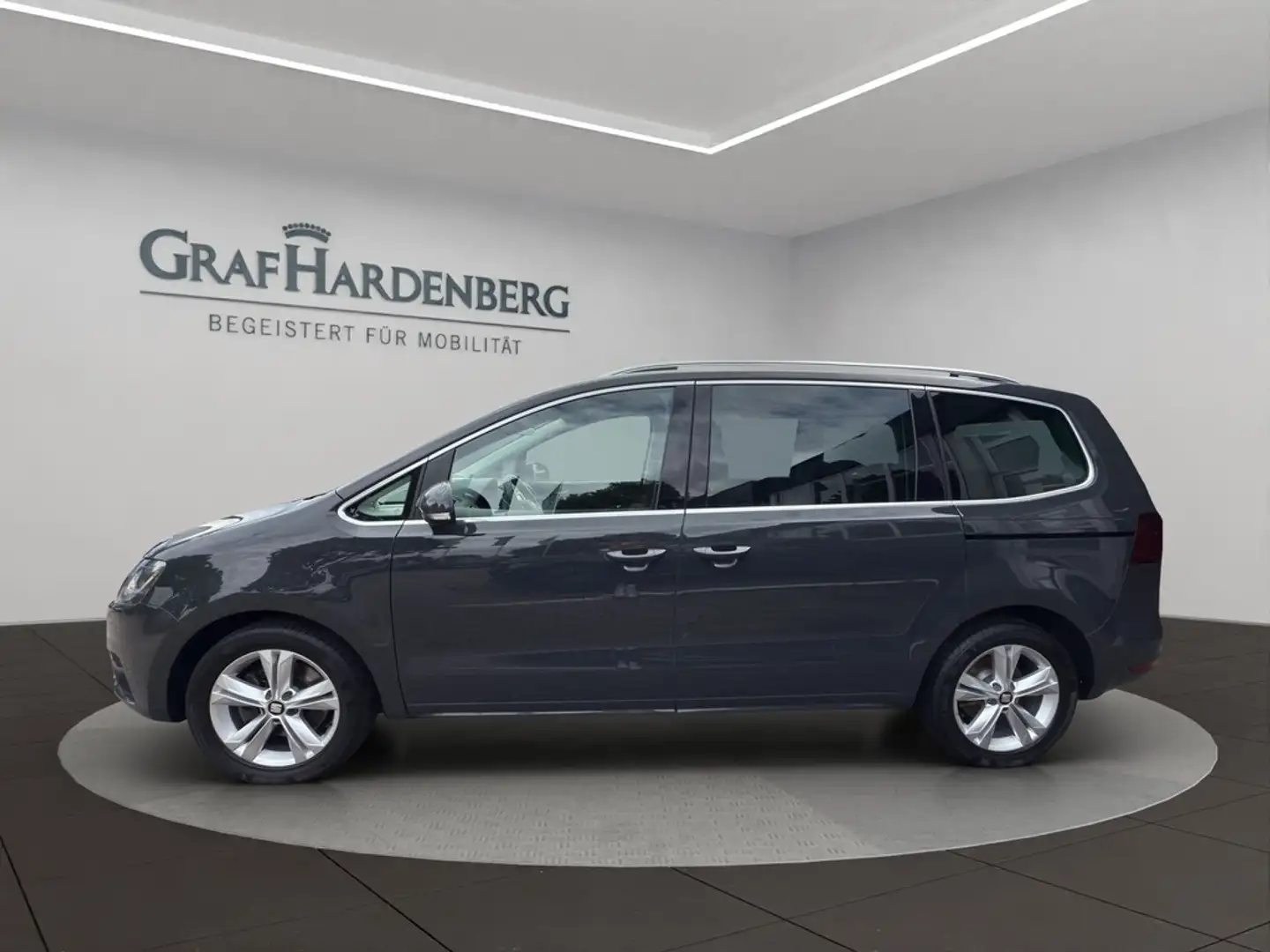 SEAT Alhambra Xcellence TDI DSG 7Sitze Navi AHK Xenon Grijs - 2