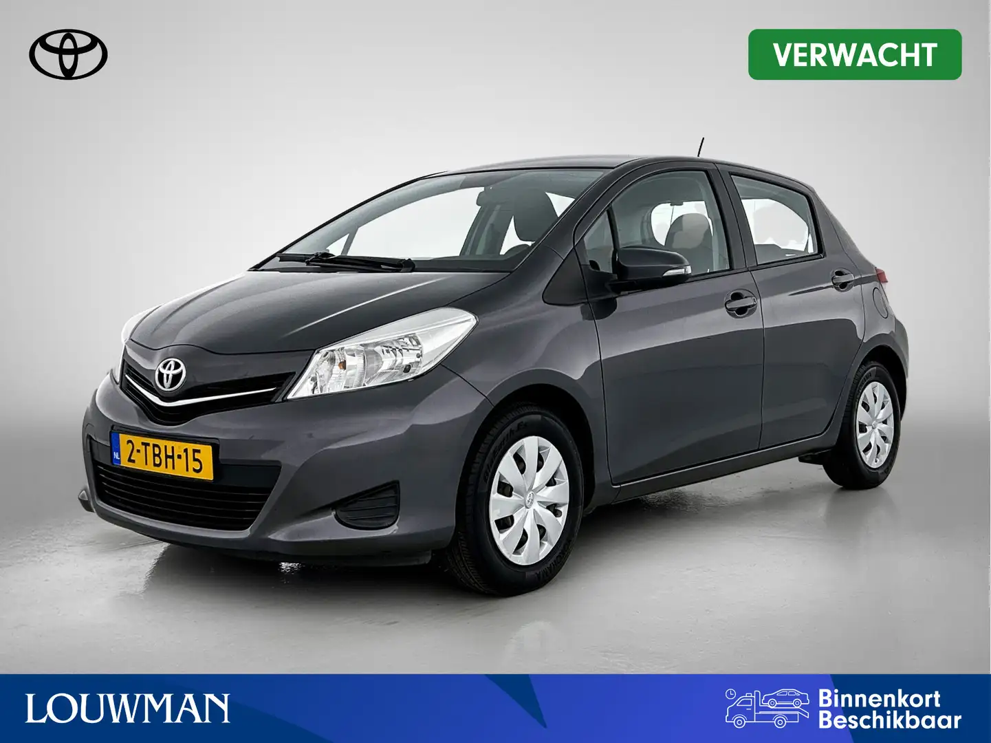 Toyota Yaris 1.0 VVT-i Now | airco | CD | Trekhaak | Grijs - 1