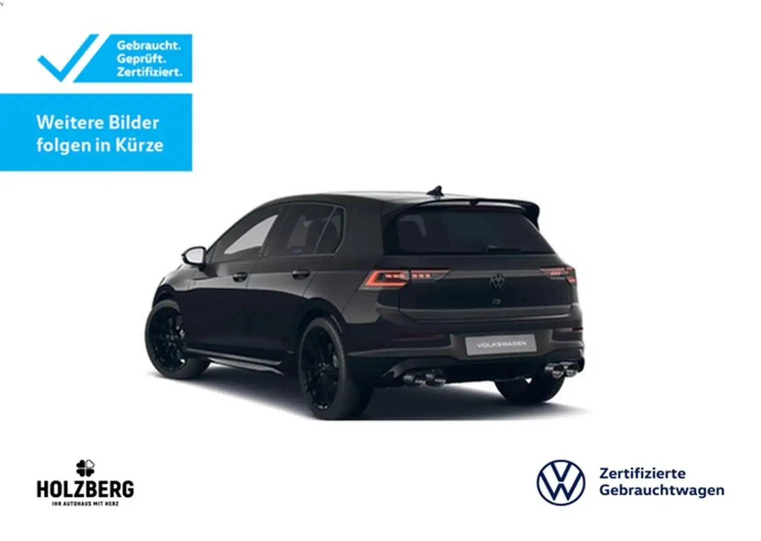 Volkswagen Golf 2.0 TSI R 4Motion Black Edition H&K+AKRAOPVIC+M... Schwarz - 2