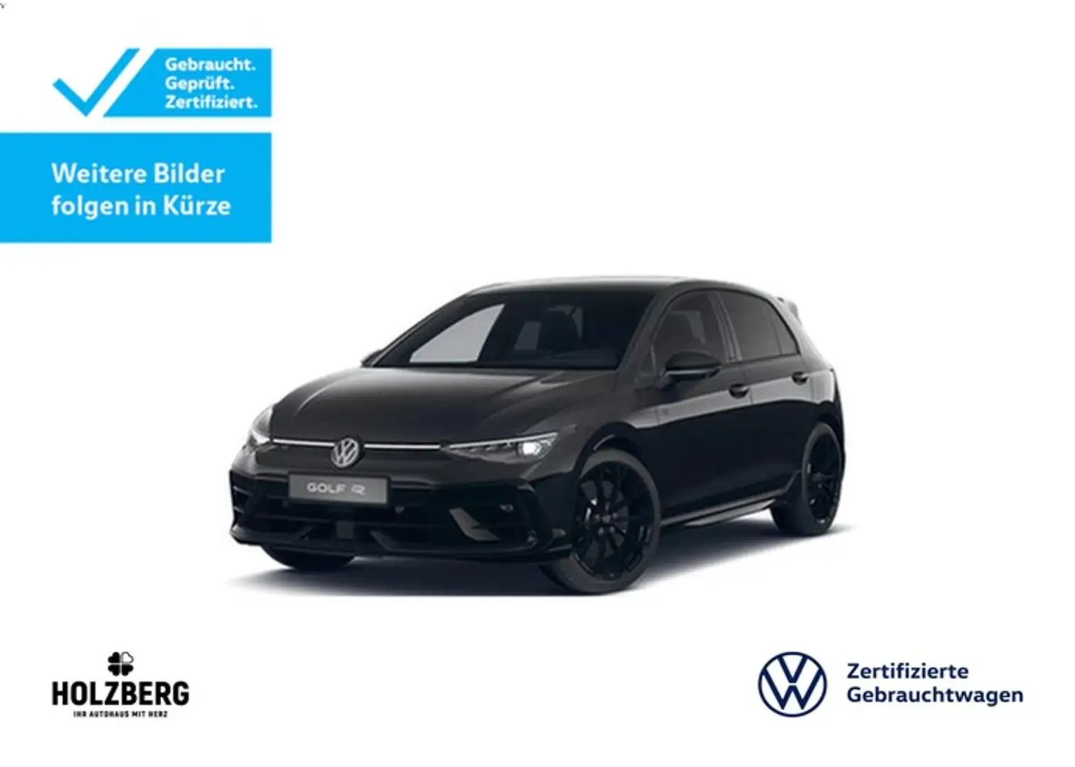 Volkswagen Golf 2.0 TSI R 4Motion Black Edition H&K+AKRAOPVIC+M... Schwarz - 1